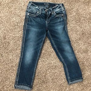 Silver brand Capri jeans